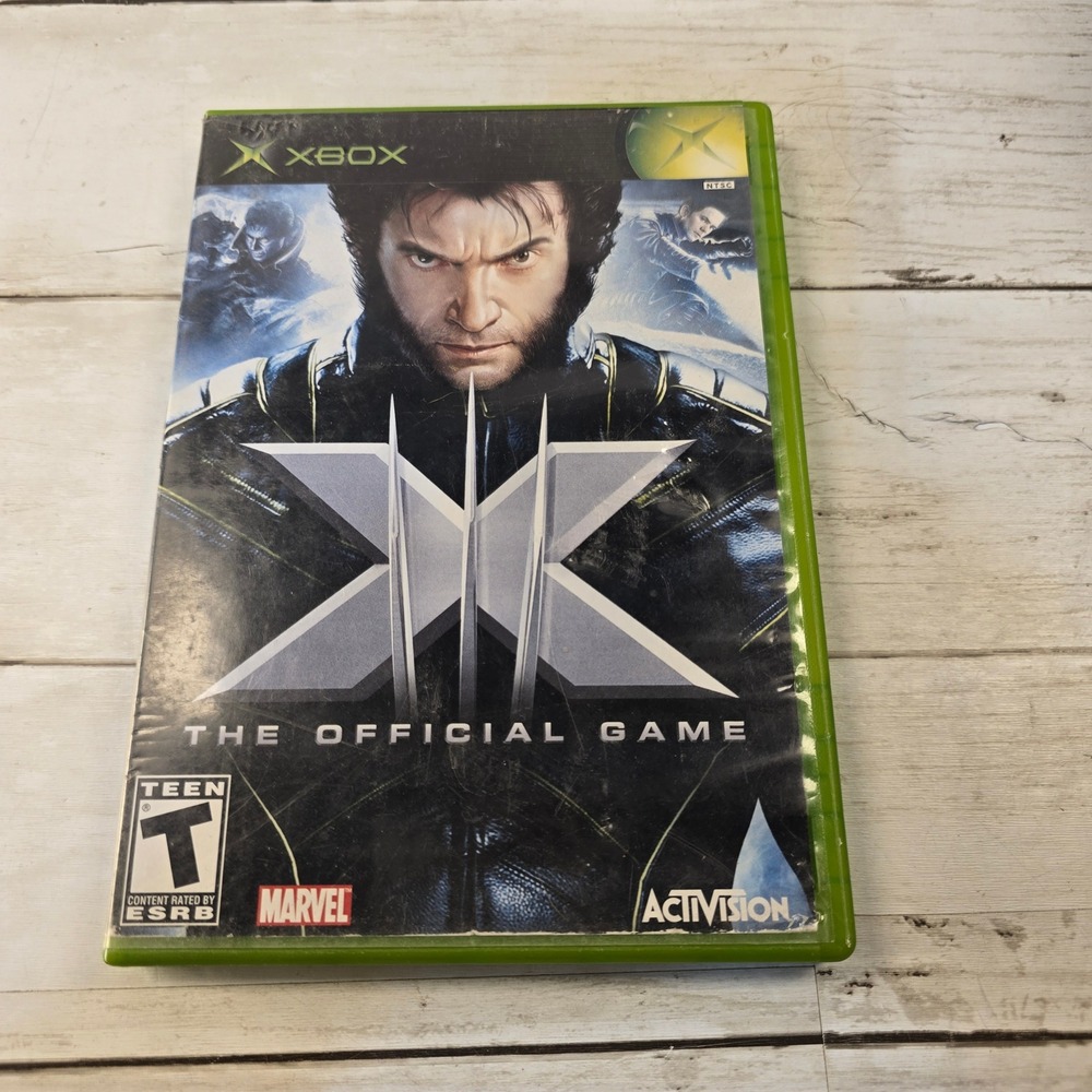 X-Men The Official Game‎ Marvel Activision Microsoft Xbox 2006 Original Case
